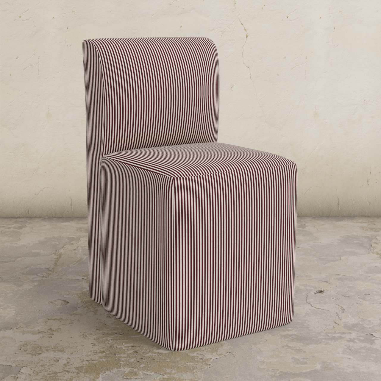 Cora Dining Chair with Casters