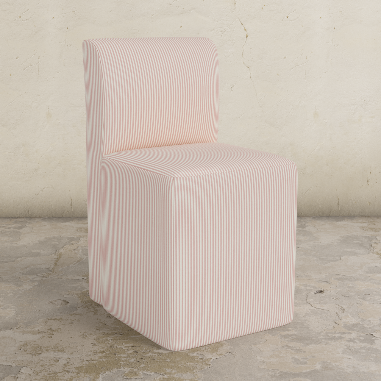 Cora Dining Chair with Casters