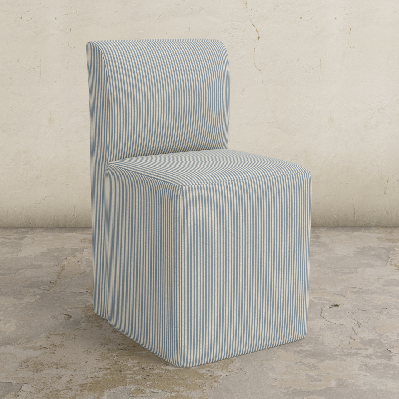Cora Dining Chair with Casters