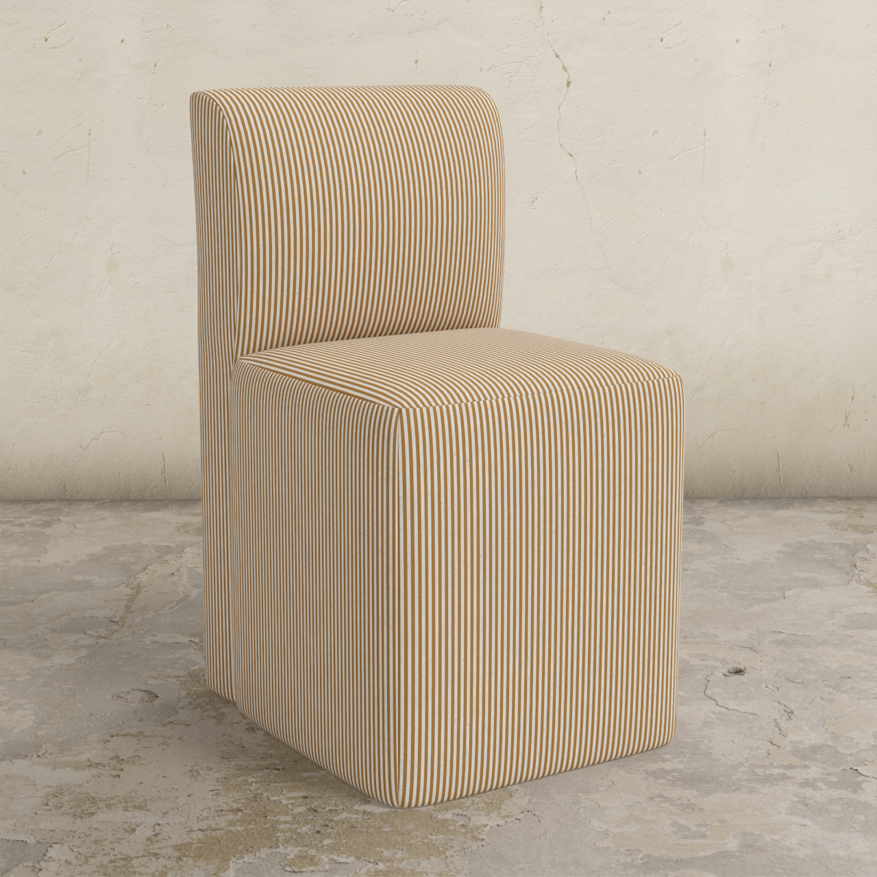Cora Dining Chair with Casters