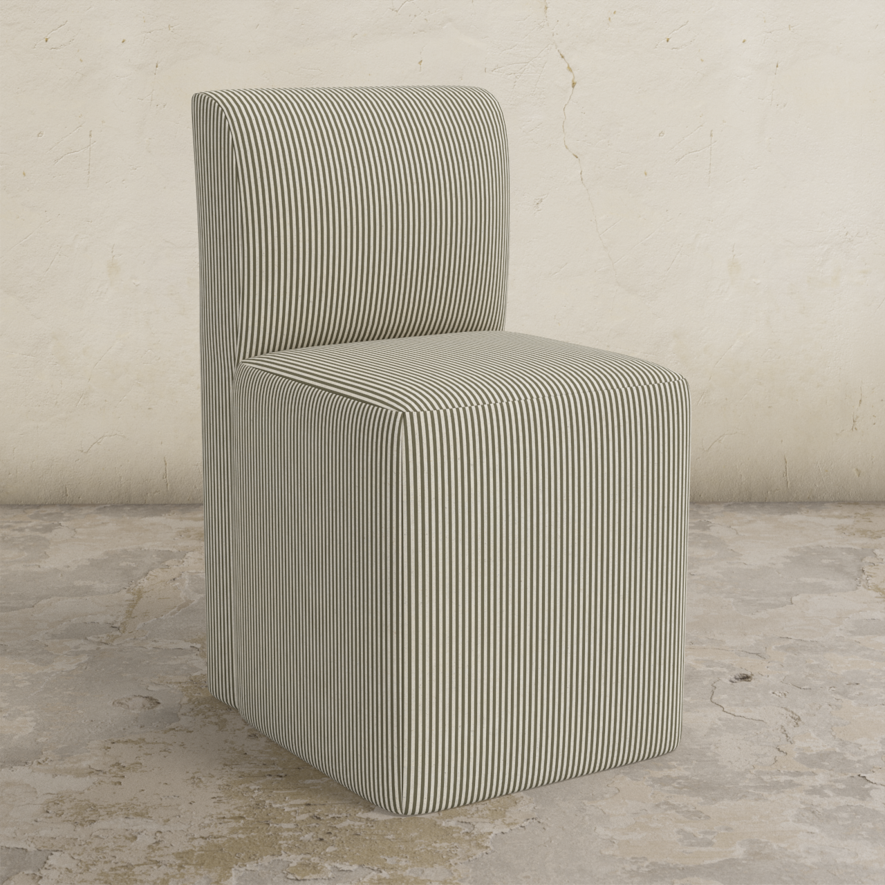Cora Dining Chair with Casters