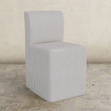 Cora Dining Chair with Casters
