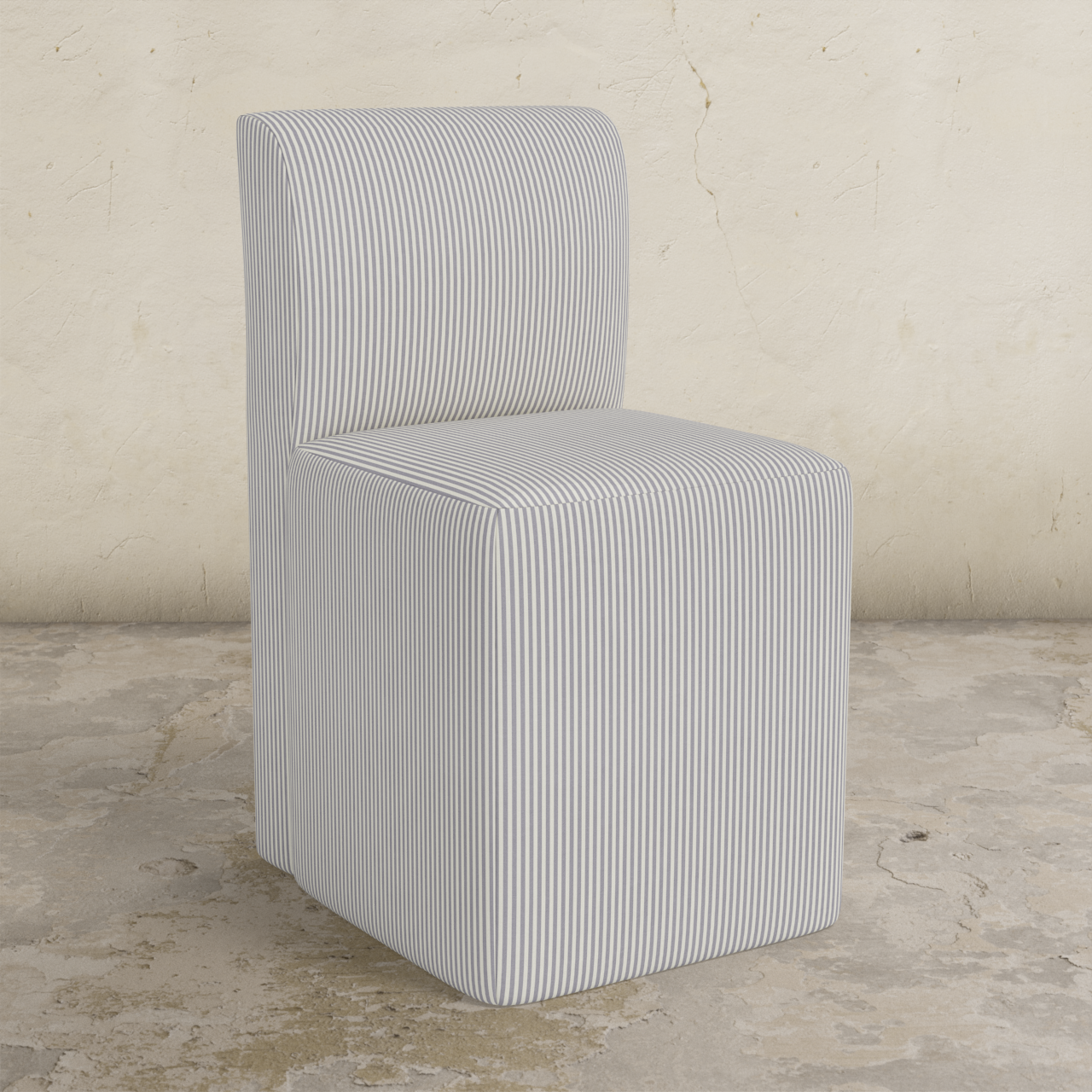 Cora Dining Chair with Casters