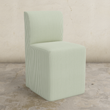 Cora Dining Chair with Casters