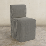 Cora Dining Chair with Casters