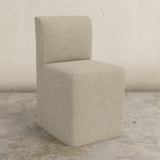 Cora Dining Chair with Casters