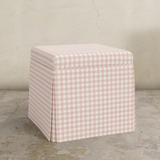 Dyer Skirted Storage Ottoman