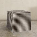 Dyer Skirted Storage Ottoman
