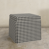 Dyer Skirted Storage Ottoman