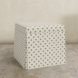 Dyer Skirted Storage Ottoman