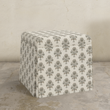 Dyer Skirted Storage Ottoman