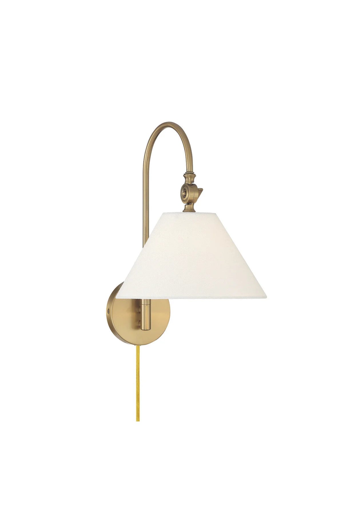 Viceroy Wall Sconce - Natural Brass