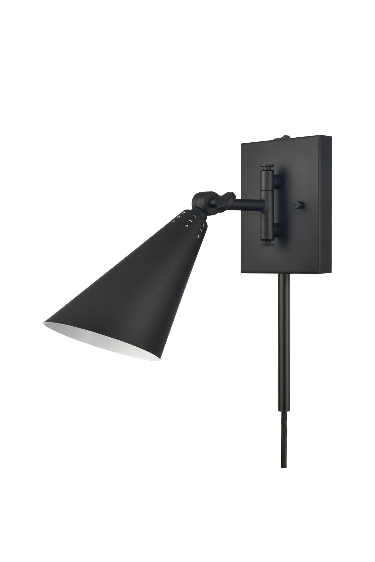 Balvin Plug In Wall Sconce - 2 Finishes