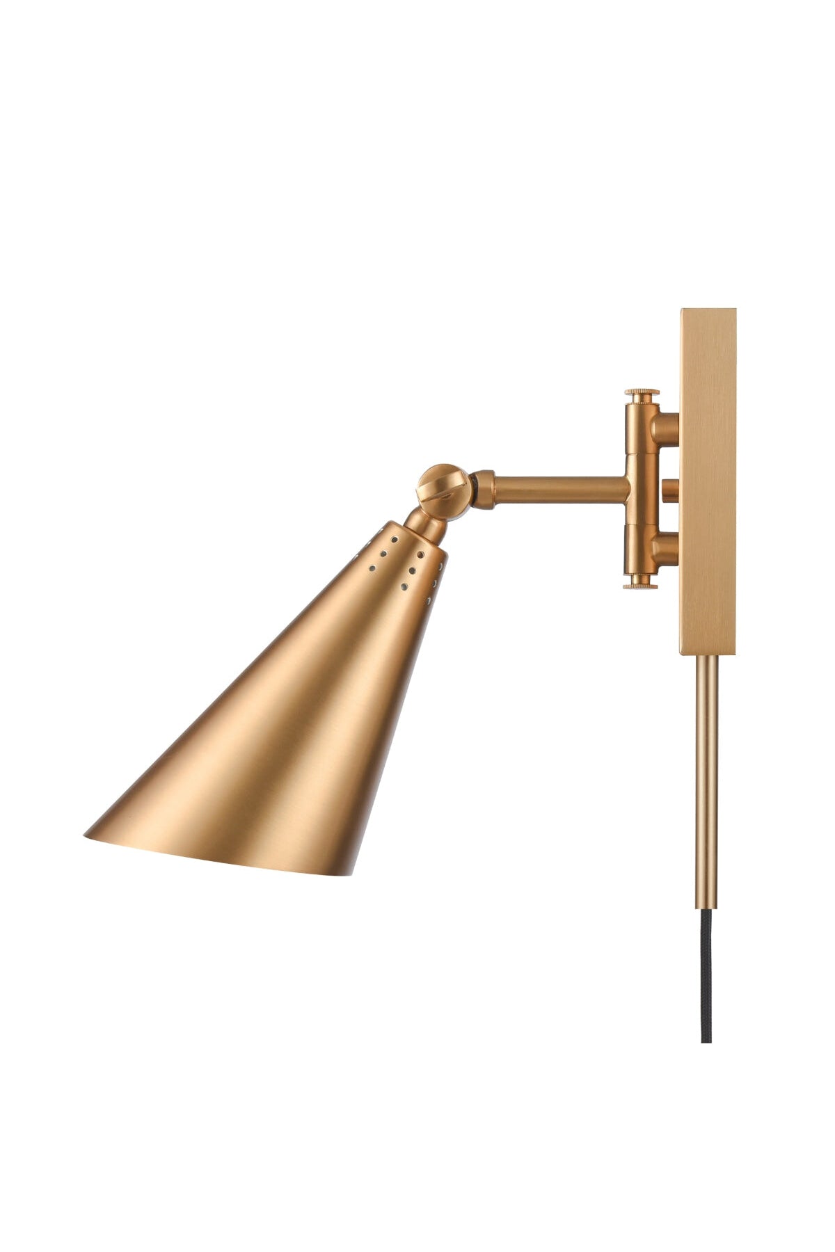 Balvin Plug In Wall Sconce - 2 Finishes