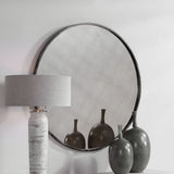 Junius Round Mirror - 2 Finishes