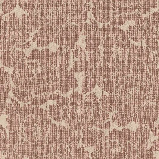 Textured patterned fabric with a subtle design for the Annette footstool ottoman