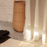 Chambray Shower Curtain - Sand/Off-white