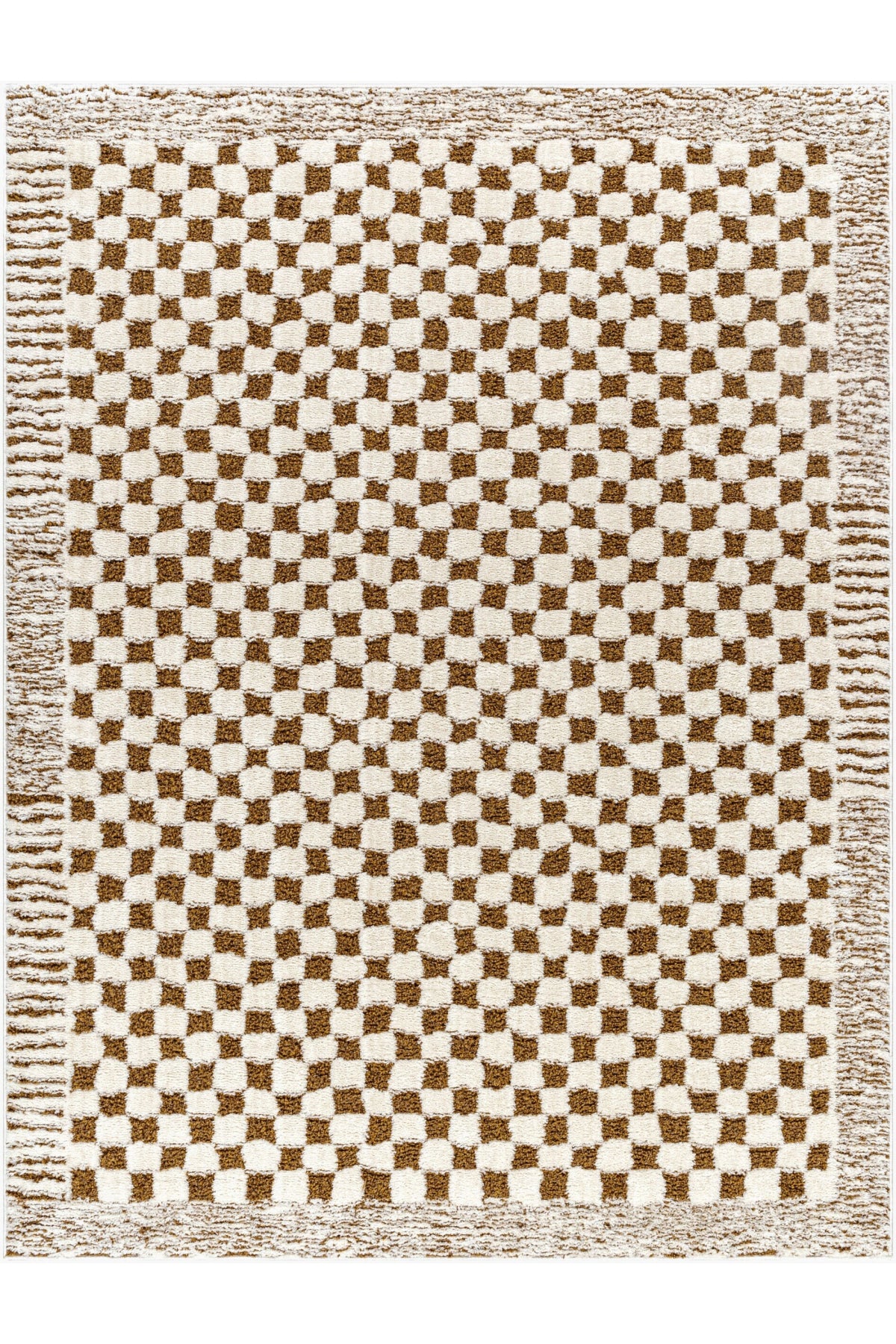 Powers Rug - Ivory + Brown