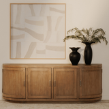 Nicola Media Cabinet - Natural