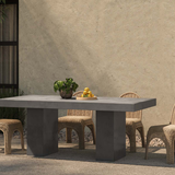 Kendall Outdoor Dining Chair Natural - Set of 2 - Natural