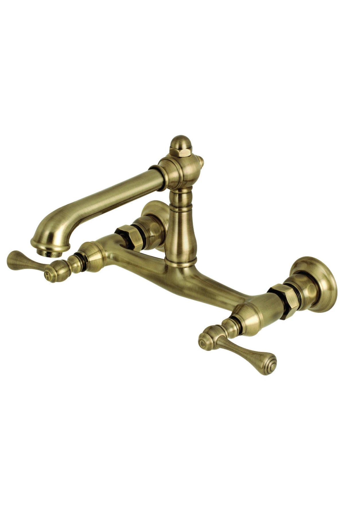 English Country Wall Mount Bathroom Faucet