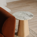 Evelyn Accent Table - Green Onyx Marble