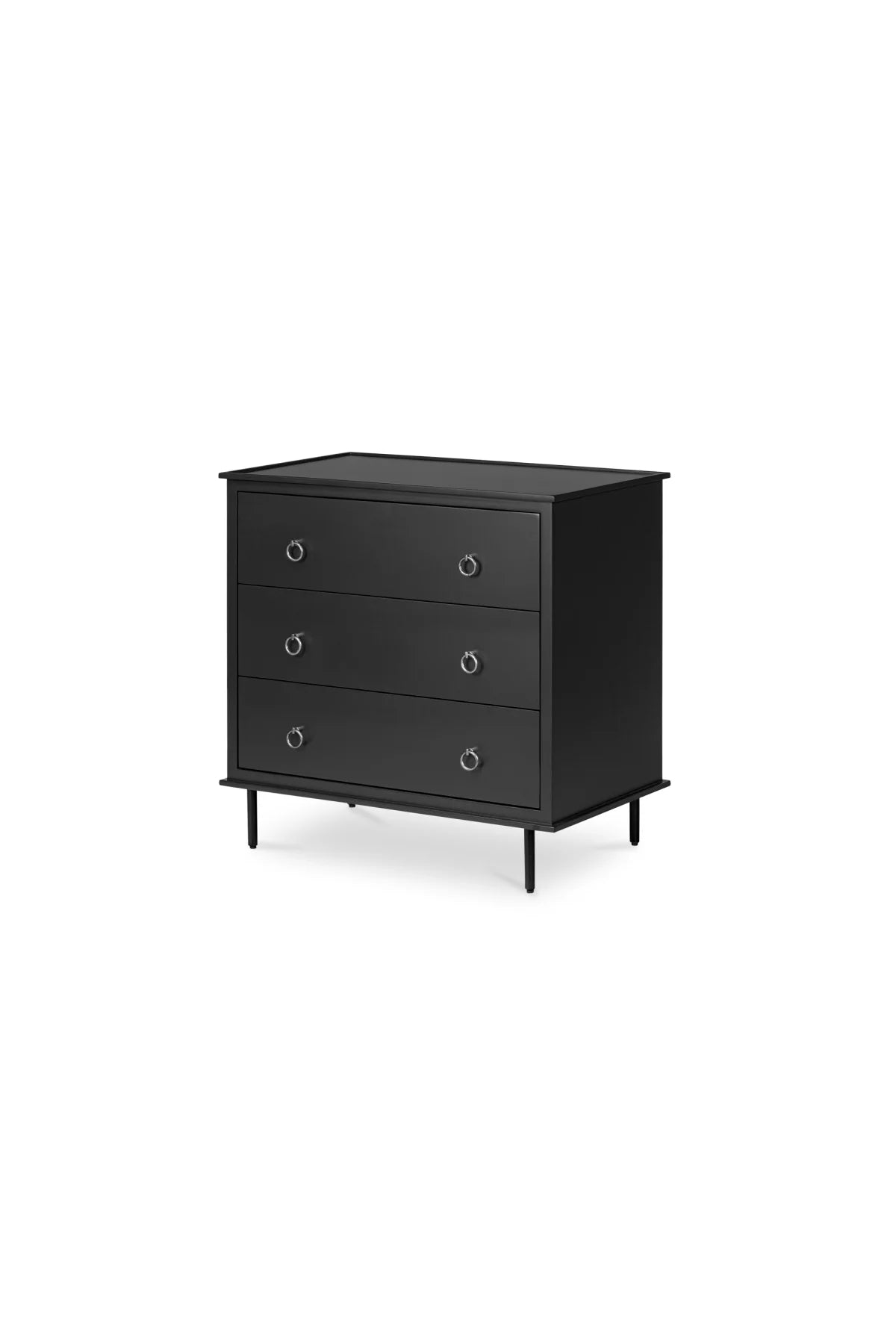 Vonzo Nightstand- Black