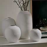 Konos Vase - White - 3 Sizes