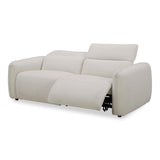 Eli Power Recliner Sofa - Warm White