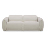 Eli Power Recliner Sofa - Warm White