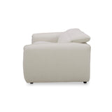 Eli Power Recliner Sofa - Warm White