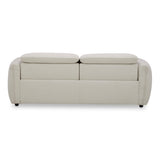 Eli Power Recliner Sofa - Warm White