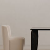 Cormac Rolling Dining Chair - Cream