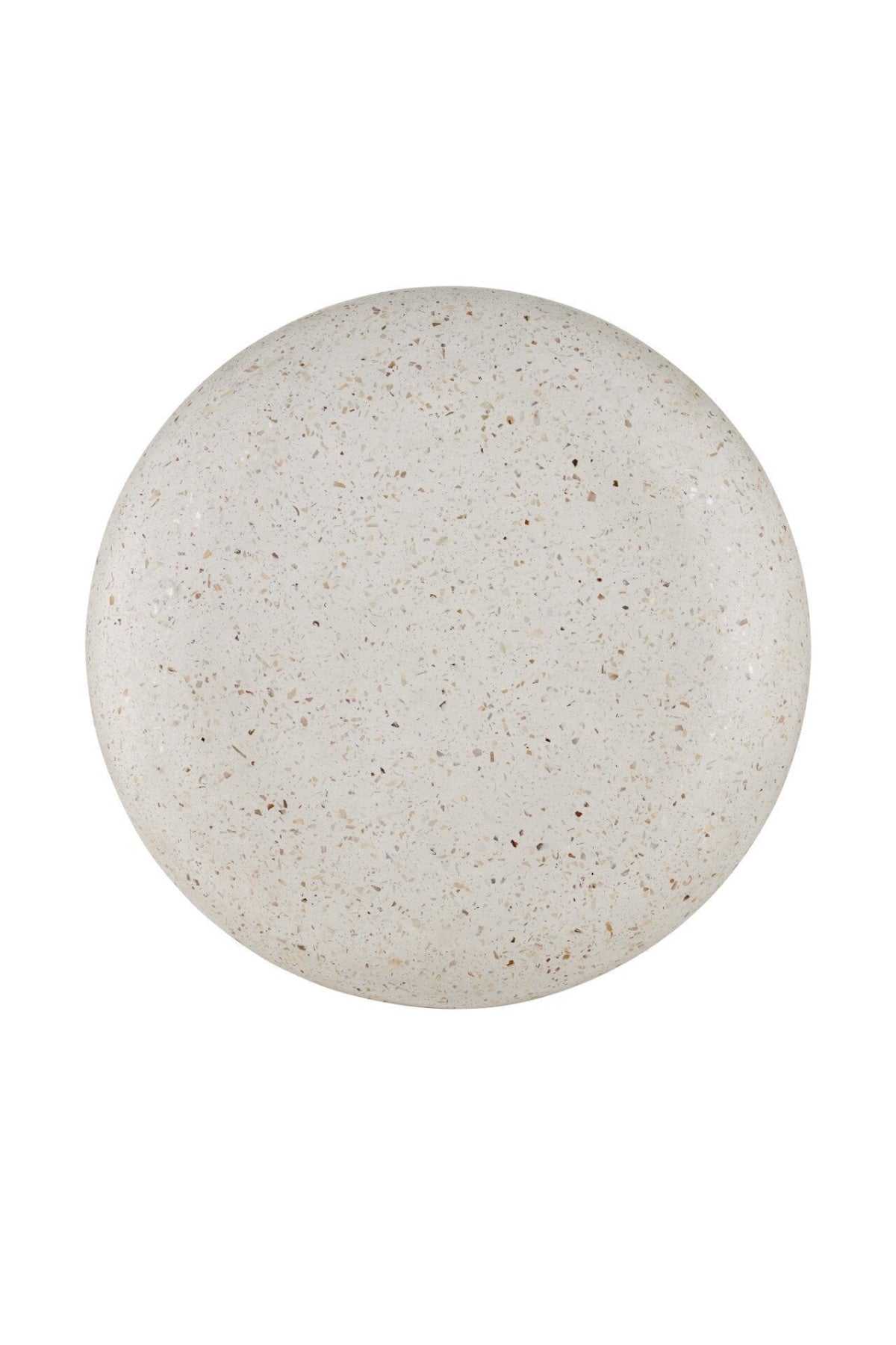 Cusani Ivory Terrazzo Stool