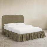 Mina Ruffle Platform Bed - Twin