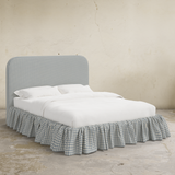 Mina Ruffle Platform Bed - Twin