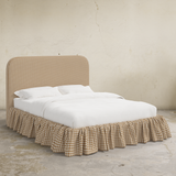 Mina Ruffle Platform Bed - Twin