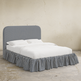 Mina Ruffle Platform Bed - Twin
