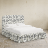 Mina Ruffle Platform Bed - Twin