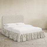 Mina Ruffle Platform Bed - Twin