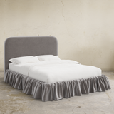 Mina Ruffle Platform Bed - Twin