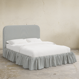 Mina Ruffle Platform Bed - Twin