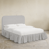 Mina Ruffle Platform Bed - Twin