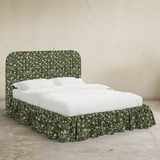 Mina Ruffle Platform Bed - Twin