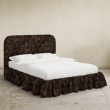 Mina Ruffle Platform Bed - Twin