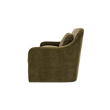 Rialto Sofa - Dark Green Faux Mohair