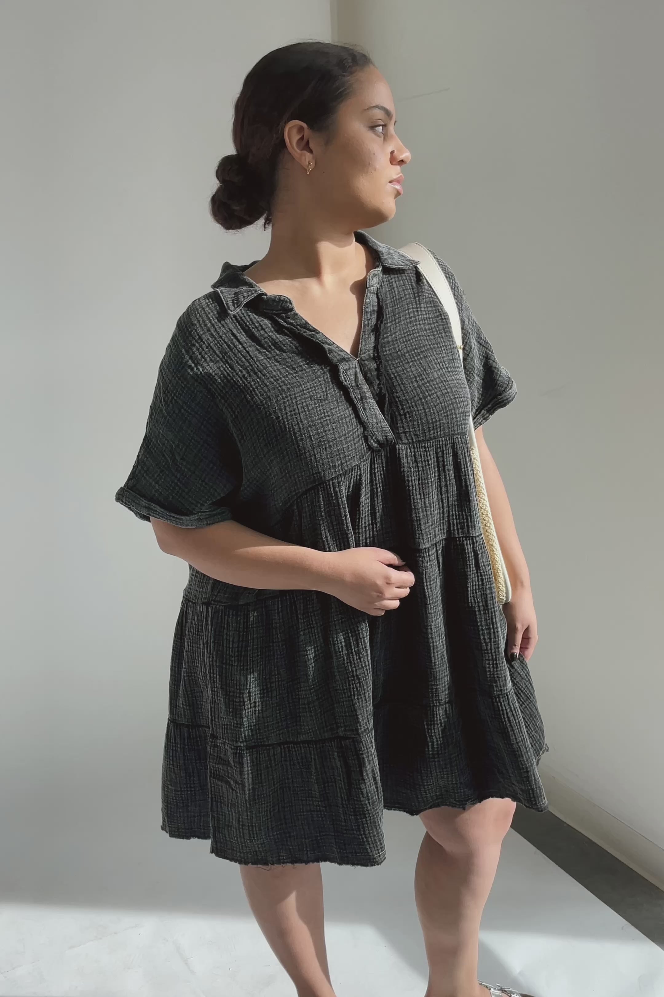 Tarra Mini Dress - Black - More Sizes