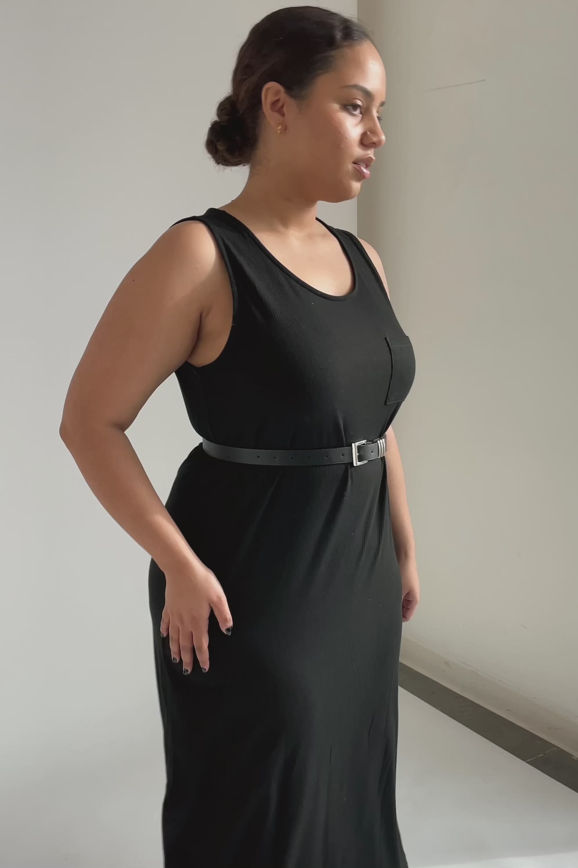 Knox Midi Dress - Black - More Sizes