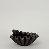 Ruffled Bowls - Black - Set of 2