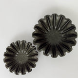 Ruffled Bowls - Black - Set of 2